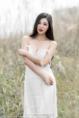 Song Qiqi KiKi の白いロングスカートとシースルーのトップスが胸を披露 (30P)