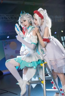 Honkai Impact 3 Kiana: @风东东w、Theresa: @野二猫(9P)