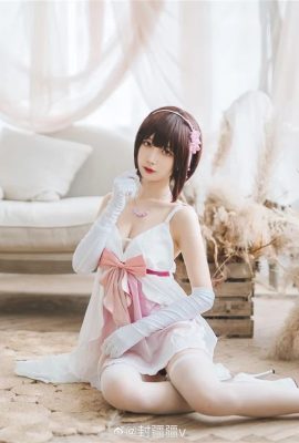 コスプレイヤーヒロインの育て方 加藤恵のドレスコスプレ（10P）