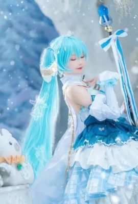 『VOCALOID』初音ミク コスプレ(CN:Xiaorou SeeU)(9P)