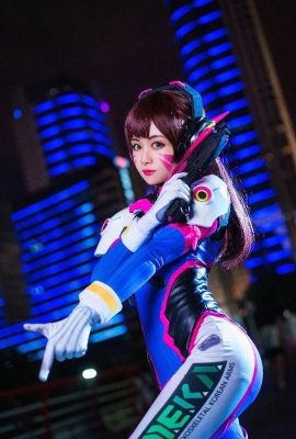 『オーバーウォッチ』D.VA コスプレ(CN:マキ・シャオジ)(10P)