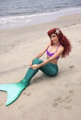 ランダムな人魚のコスプレ