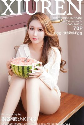 (Xiuren Show Network Series) 2020.08.25 Vol.2482 Egg-Eunice Egg 透かし写真なし完全版 (79P)