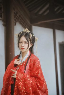 Xia Ningning-Hanfu プライベート写真、長い髪が腰に届くまで待ちます