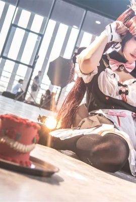 「チョコレートとバニラ」チョコレートのかわいいメイド服コスプレ写真 (CN: 私は A Cheng の Weibo ではありません) (9P)