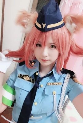 Misa呆呆 FGO 玉藻御前婦警コスプレ (9P)