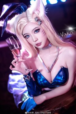 League of Legends Ahri K/DA ガールズグループ @ 米娜_四川省文字筋肉なしの名前変更なし (8P)