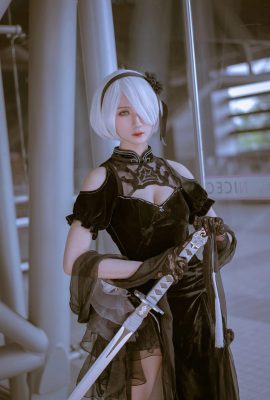 NieR:Mechanical Era 2B @Yiziki-Yi Yuezi (撮影: @久久vacation) (9P)