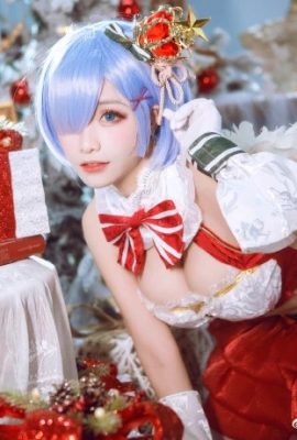 レム クリスマスver 美しく優しいクリスマスドレス cn フローワン(9P)