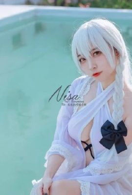 アズールレーン ハーマイオニー 水着コス 純白ののんびり休日 cnエルズオ(9P)