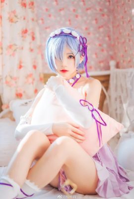 Re:ゼロから始める異世界生活 レム ネグリジェ cos cn 桜タオニャン (9P)