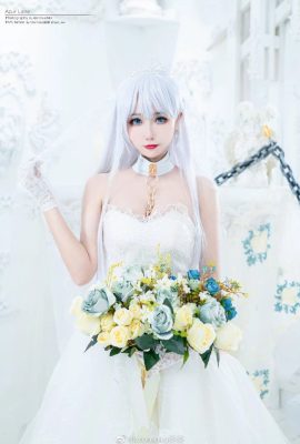 アズールレーン ベルファストの花嫁cos クラダの誓い 葵桃子(9P)