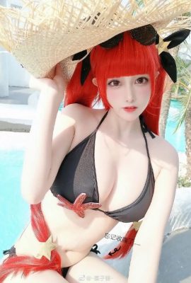 アズールレーン ホノルル 水着cos 真夏の災害 cn -凛子ちゃん- (9P)