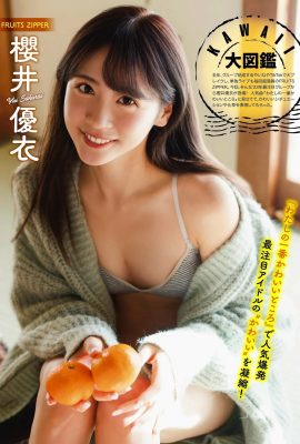 (桜井ゆい) 白くて豊満な美女の完璧な胸がカッコイイ(9P)