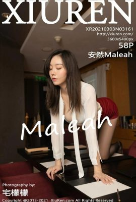 (Xiuren Showman Series) 2021.03.03 No.3161 An Ran Maleah 透かし写真なし完全版 (59P)