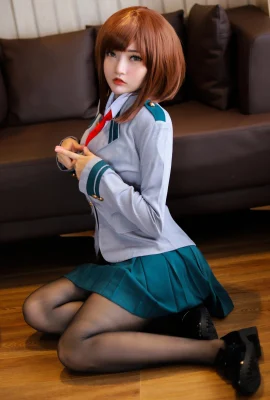 Cosplay Potato Godzilla 麗日お茶子 Uraraka