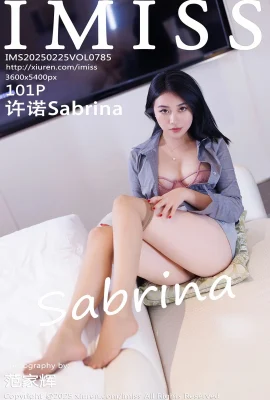 （IMISS AI MI CLUB）2025.02.25 Vol.785 Xu Nuo Sabrinaフルバージョンの透かし写真（101p）