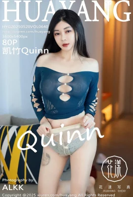 （Huayang Huayang写真）2025.05.20 Vol.640 Kaizhu Quinnフルバージョン透かし式写真なし（103p）